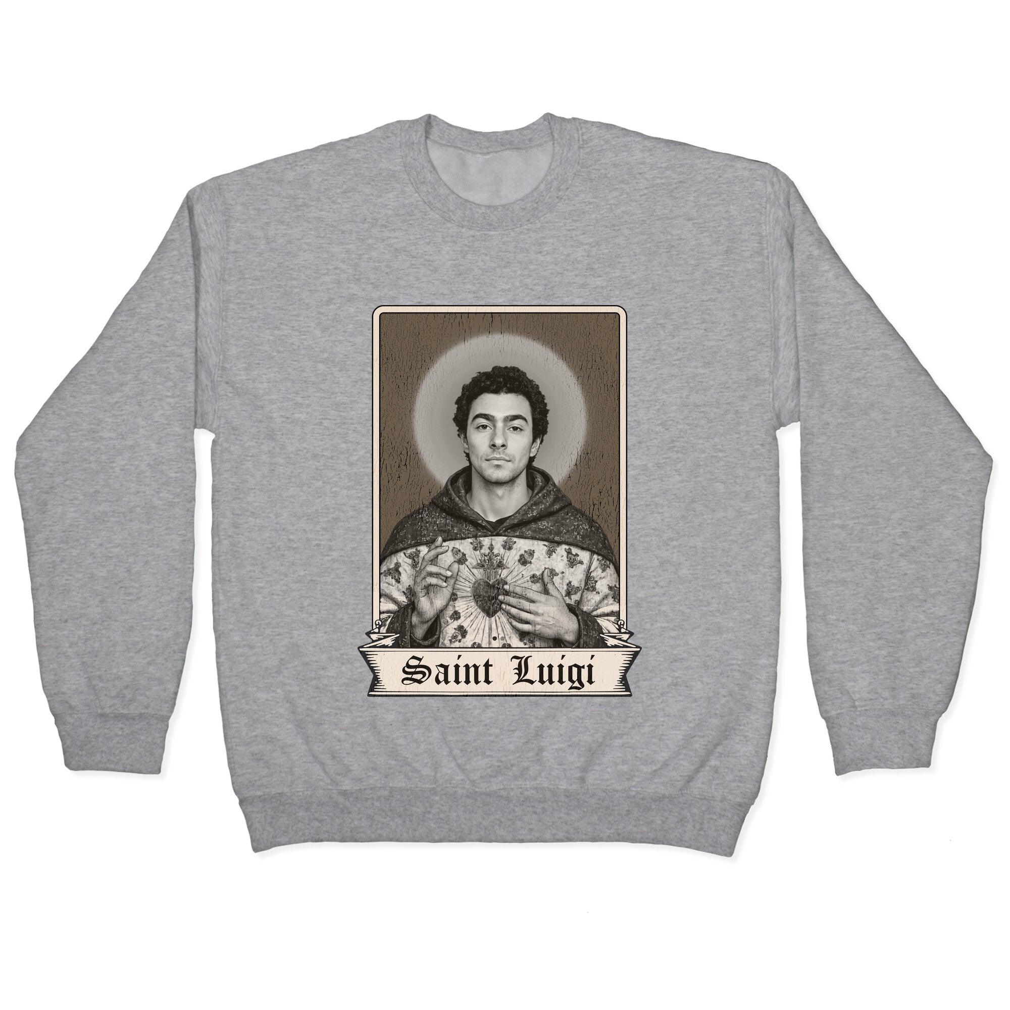 St Luigi Mangione Crewneck Sweatshirt